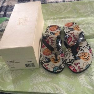 Coach sandals